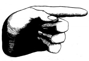 LS9-Grey st cicada hand pointing
