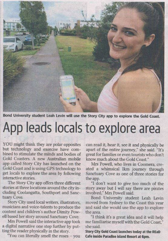 Article - On Story City - Local Newspaper Gold Coast